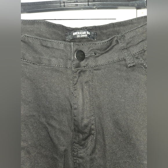 American Bazi Women's S Black High Waisted Cargo Pants - Picture 4 of 12